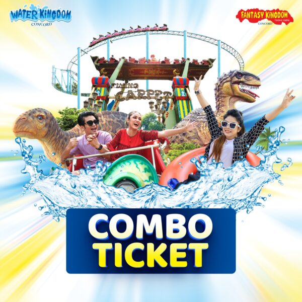 Combo Ticket: Fantasy Kingdom + Water Kingdom