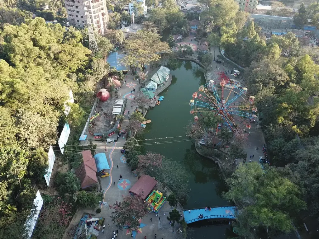 Foys lake concord amusement park - Alluring sightseeing places in Bangladesh