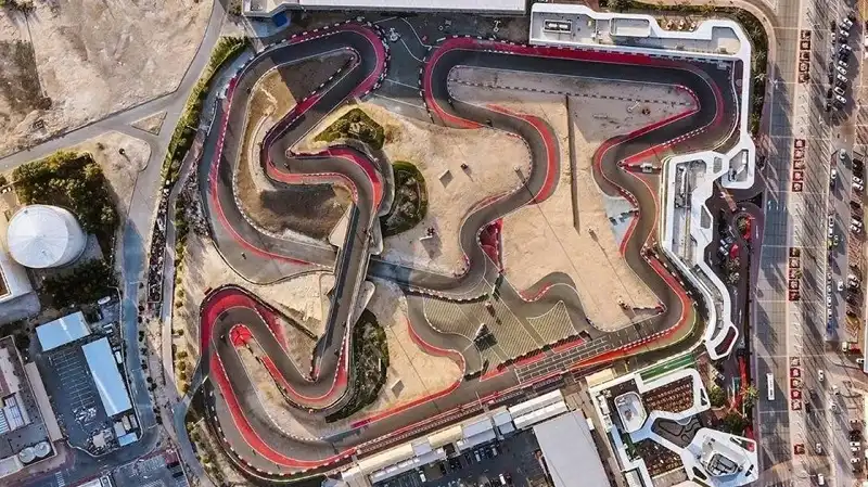 The best go karting track Dubai Autodrome
