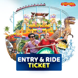 Fantasy Kingdom Entry + 12 Rides Ticket